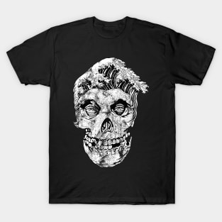 Skull Head Waves T-Shirt